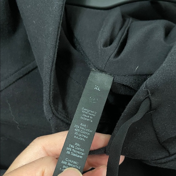 Lululemon City Sweat Black Hoodie - Picture 2 of 2
